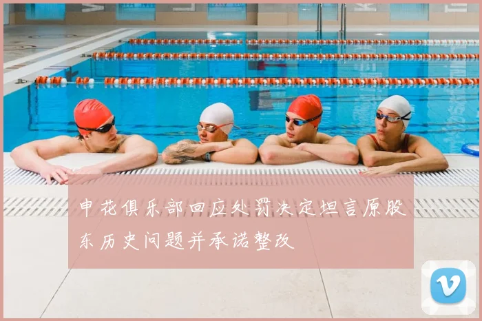 申花俱乐部回应处罚决定坦言原股东历史问题并承诺整改